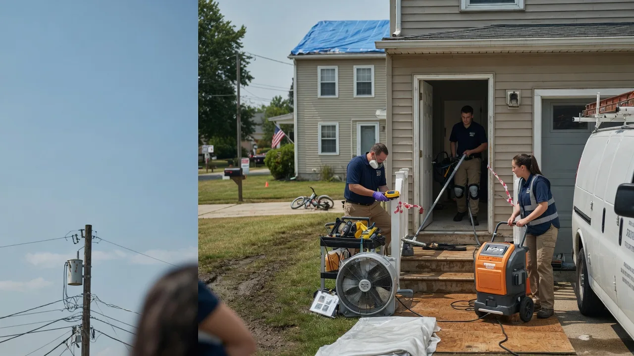 Water Damage Repair in Walker, LA near me